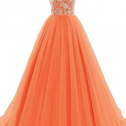 Tulle With Lace Bodice Party Dress, Sweet 16..