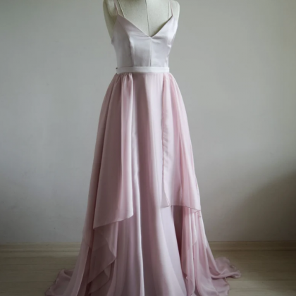 Prom Dresses Silk Chiffon Bridesmaid Dress,prom..
