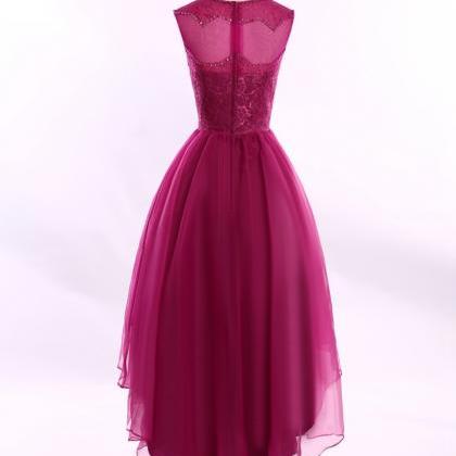 Prom Dress , Prom Dresses , Peach Red Prom Dress ,..