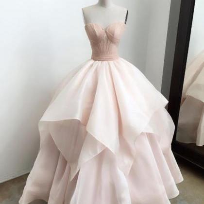 Charming Prom Dress, Tulle Prom Dresses, Long..
