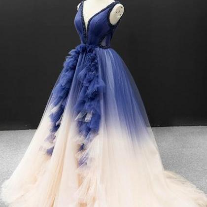 Prom Dresses Tulle Prom Gown Formal Dress