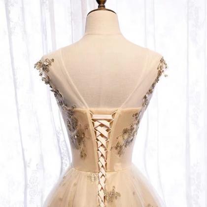 Gold Evening Dress, Sequin Party Dress,elegant..