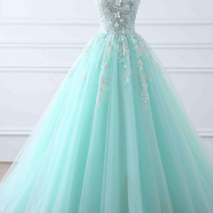 Prom Dresses,sweetheart Quinceanera Gown,lace..