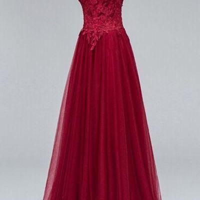 Modest Lace Prom Dress,bodice Tulle Prom..