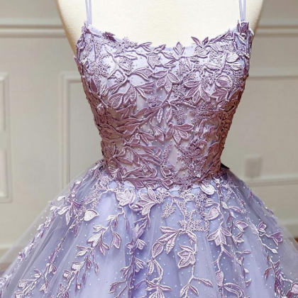 Prom Dresses,tulle Lace Long Prom Dress Evening..