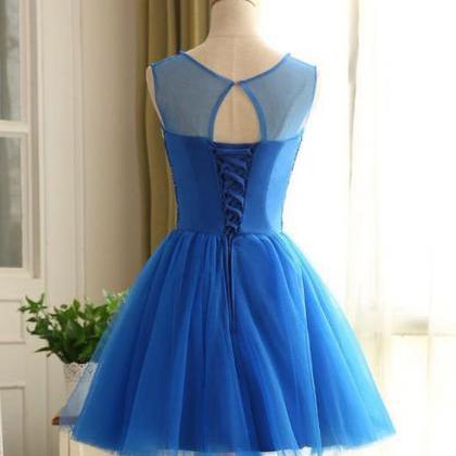 Beading Prom Dress,cute Homecoming Dress,mini..