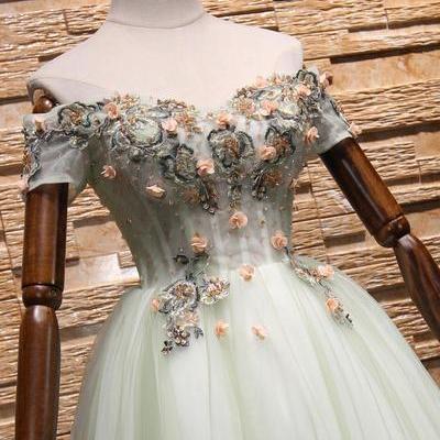 Knee Length Floral Lace Sweetheart Party Dress,..