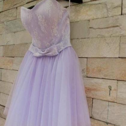 Beautiful Tulle And Lace Cute Party Dress,..