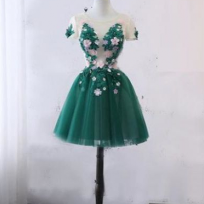 Short Homecoming Dress, Mini Prom Party Gowns ,..