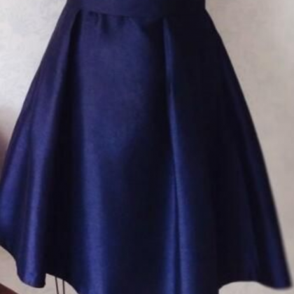 Simply Homecoming Dresses, Short Navy Blue..