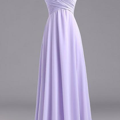 Elegant A-line Simple Chiffon Formal Prom Dress,..