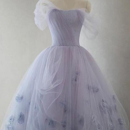 Elegant Sweetheart Tulle A-line Formal Homecoming..