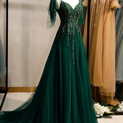Prom Dresses,a-line Elegant Evening Gowns..