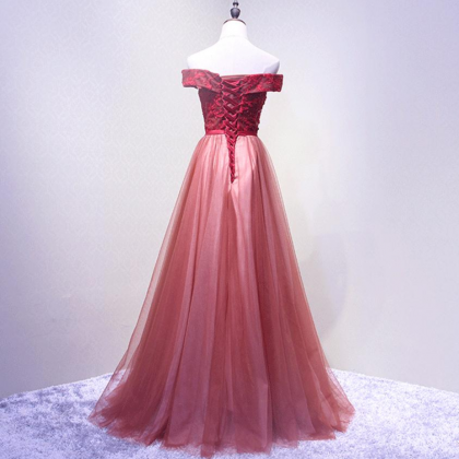Prom Dresses,off-the-shoulder Sweetheart A-line..