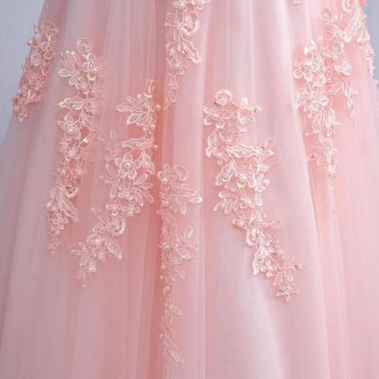 Prom Dresses,blush Pink Evening Dress Prom Dress..