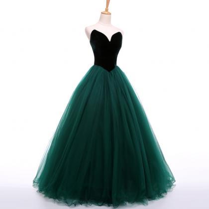 Prom Dresses, Strapless Sleeveless Evening Gowns,..