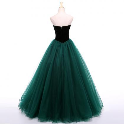 Prom Dresses, Strapless Sleeveless Evening Gowns,..