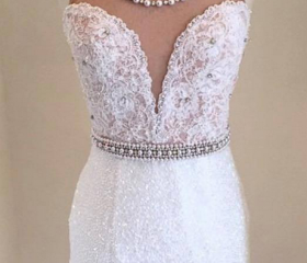 Elegant White Halter Neck Bud Satin 16th Birthday Homecoming Dress cc4310
