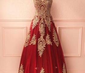 Pretty A Line Halter Satin Beaded Applique Long Prom Dress,Evening Dress GG2012