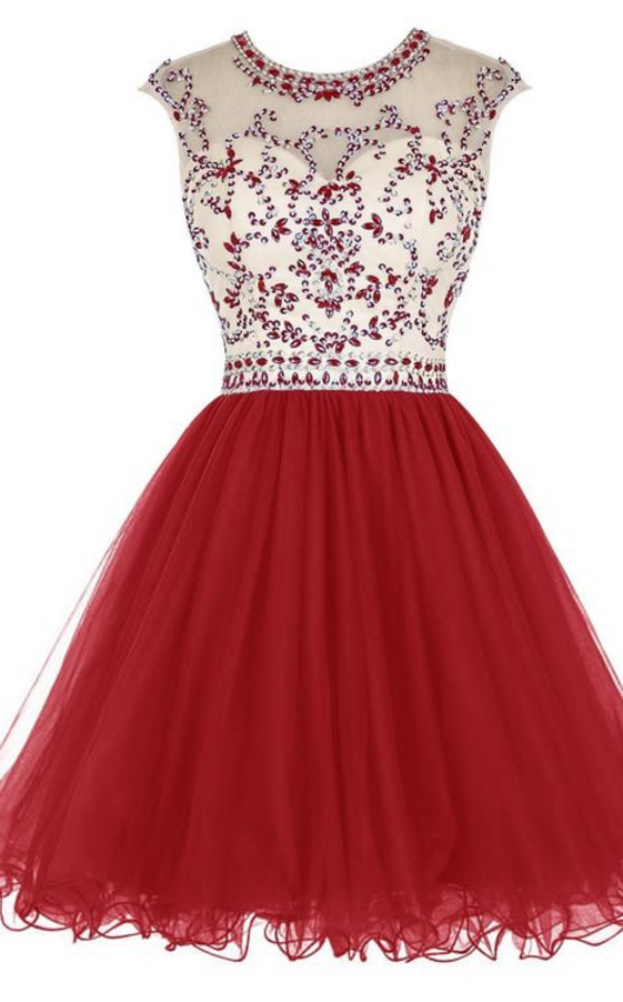 Red Organza Homecoming Dresses, Popular Homecoming Dresses, Short Prom Dresses, Homecoming Dresses, Sweetheart 16 Dresses