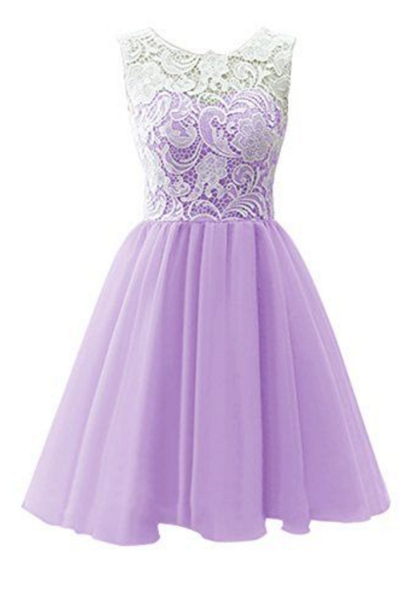 Lavender Homecoming Dresses,lace Homecoming Dresses,short Homecoming Dresses,party Dresses