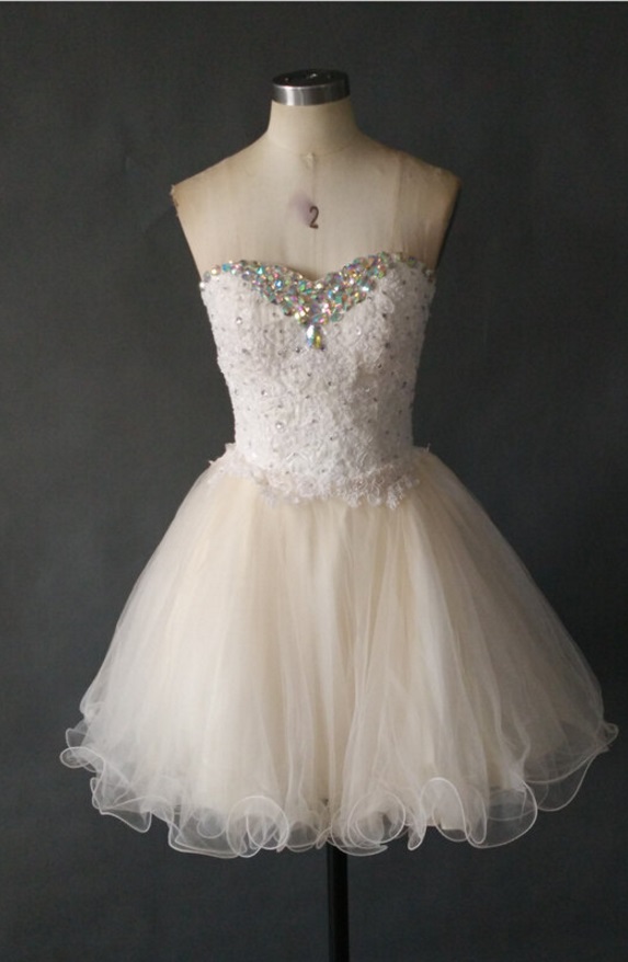 Lovely Short Tulle Homecoming Dress, Party Dress, Cocktail Dress