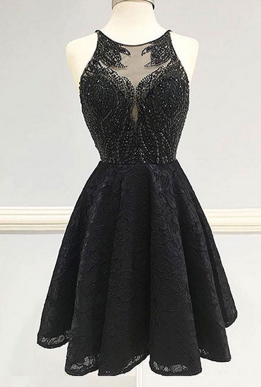 Black Homecoming Dress,homecoming Dresses For Teens,modest Homecoming Dress,short Homecoming