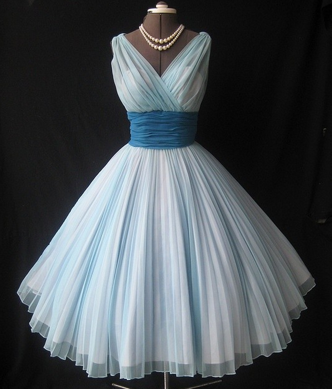 V-Neck Chiffon Homecoming Dress,A-Line Homecoming Dresses