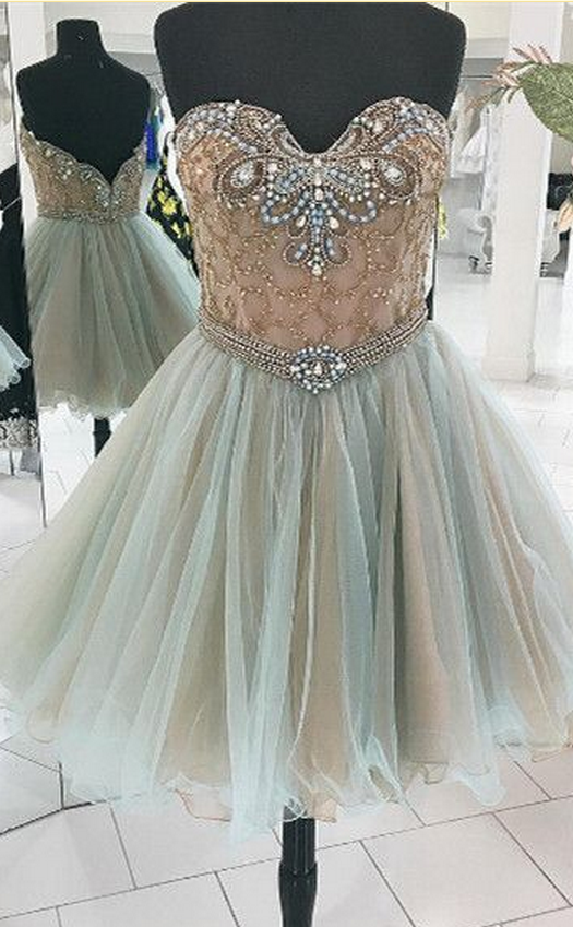 Homecoming Dress ,short Homecoming Dresses,tulle Homecoming Gowns,sweet 16 Dress,