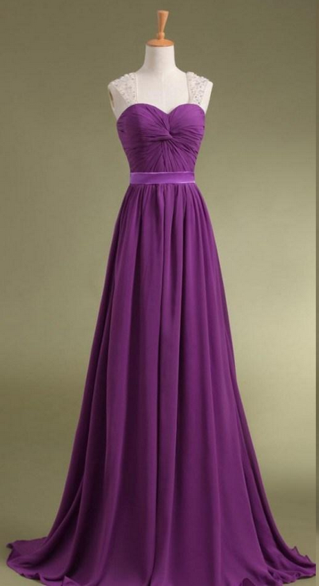 Purple Prom Dresses,long Prom Dresses,party Dresses,plus Size Dresses,chiffon Evening Dresses,sexy Evening