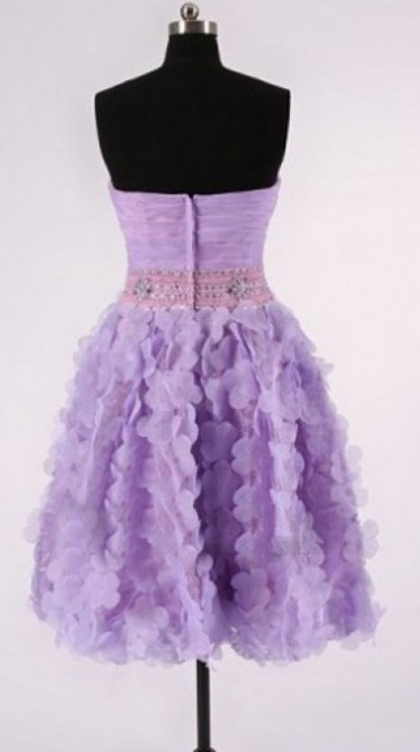 Cute Black knee length Bridesmaid Dress Sweetheart homecoming Dress for Girls