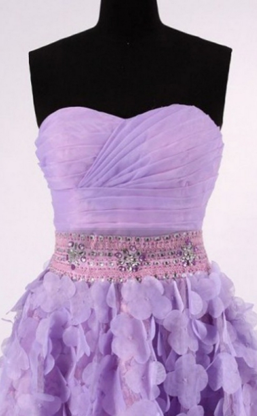 Sleeveless Zipper Sweetheart Beading Kneelength Dress on Luulla