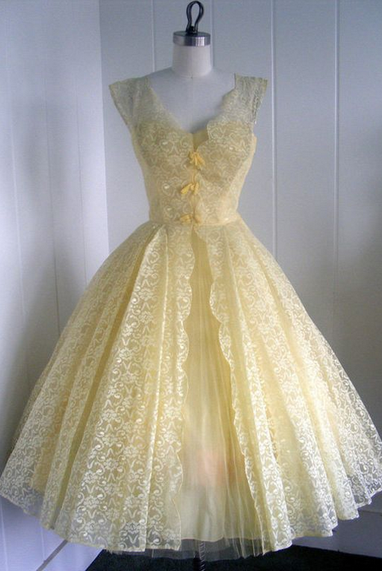 retro ball gown