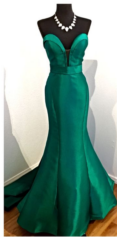 Charming Prom Dress,green Prom Dress,mermaid Prom Dress,long Prom Dresses