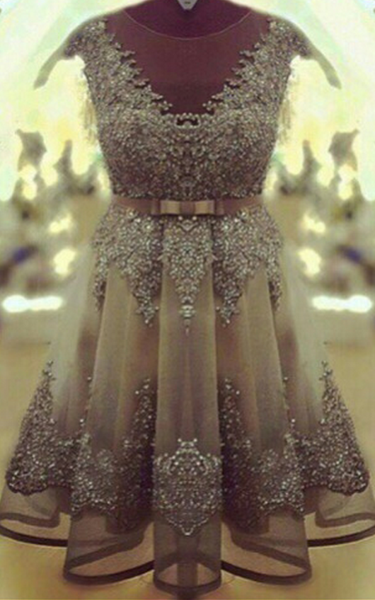 grey sweet 16 dresses Wedtrend Women Princess Grey Blue Quinceanera Dress Ball Gown Strapless  Tulle Sweet 16 Dress with Sequined Appliques – WEDTREND main image 1