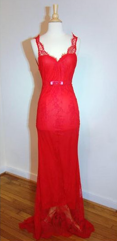 Prom Dress,sexy Red Prom Dresses,charming Evening Dress,prom Gowns,lace Prom Dresses, Prom Gowns,red Evening Gown,backless Party Dresses,party
