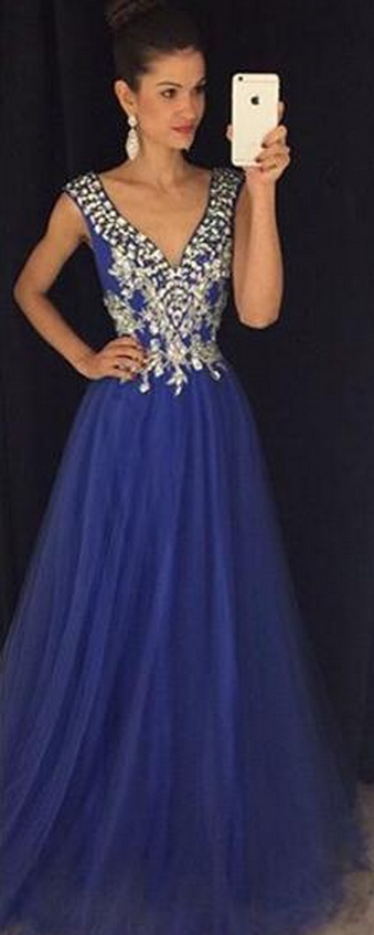 Royal Blue Prom Dresses,royal Blue Prom Gowns,prom Dresses , Party Dresses ,long Prom