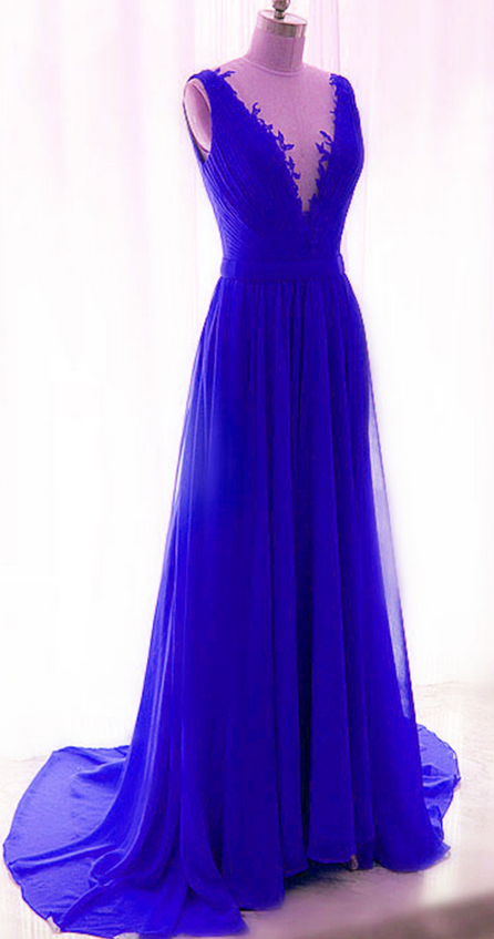 Red Prom Dresses,v Neck Evening Gowns,royal Blue Evening Dress,sexy Prom Gowns,prom Dresses