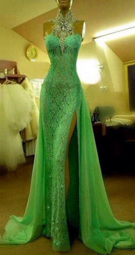 Prom Dress,sexy Prom Dress,green Prom Dress,custom Prom Dress,luxury Prom Dress,