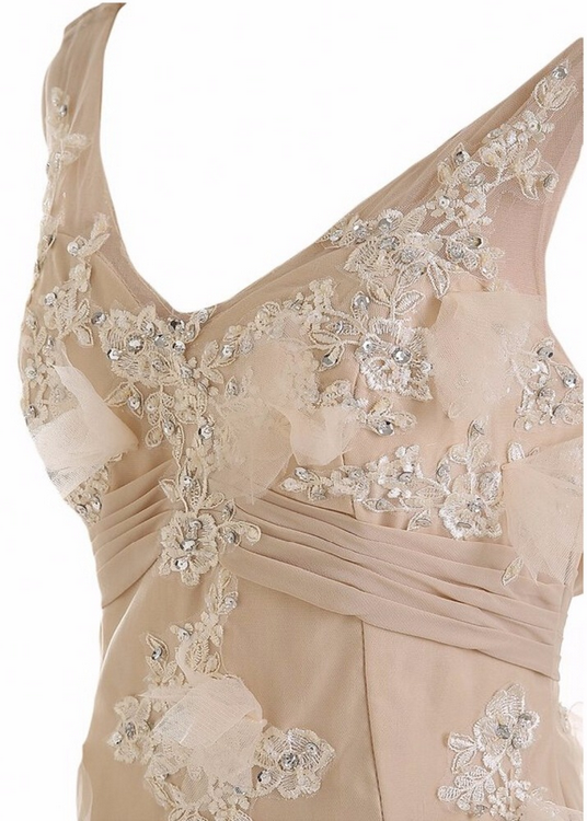 Robe De Soirée Longue Formelle Pour Fille Isobella & Chloé - Taille 6, Noire Et Grise Dentelle - Neuve