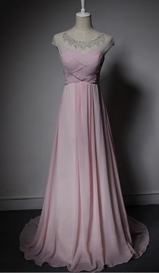 Charming Prom Dress,sexy Prom Dress,pink Prom Dresses,long Evening Dress,formal Dress