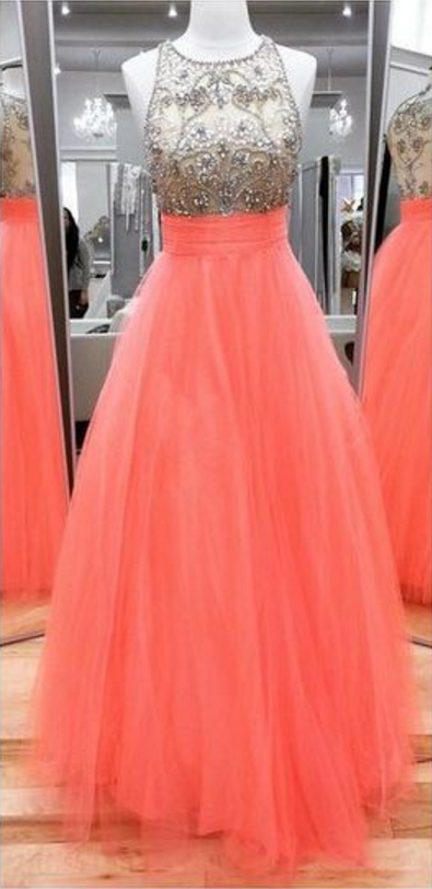 A-line Princess Prom Dress,long Prom Dress,tulle Dress,sexy Prom Dress,high Quality Custom Dress,elegant Wowen Dress