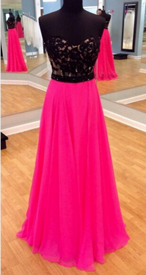 Sweatheart Neck Prom Dress,strapless Prom Dress,beautiful Flowers Dress,tulle Dress,a-line Princess Dress    cg12938 main image 1