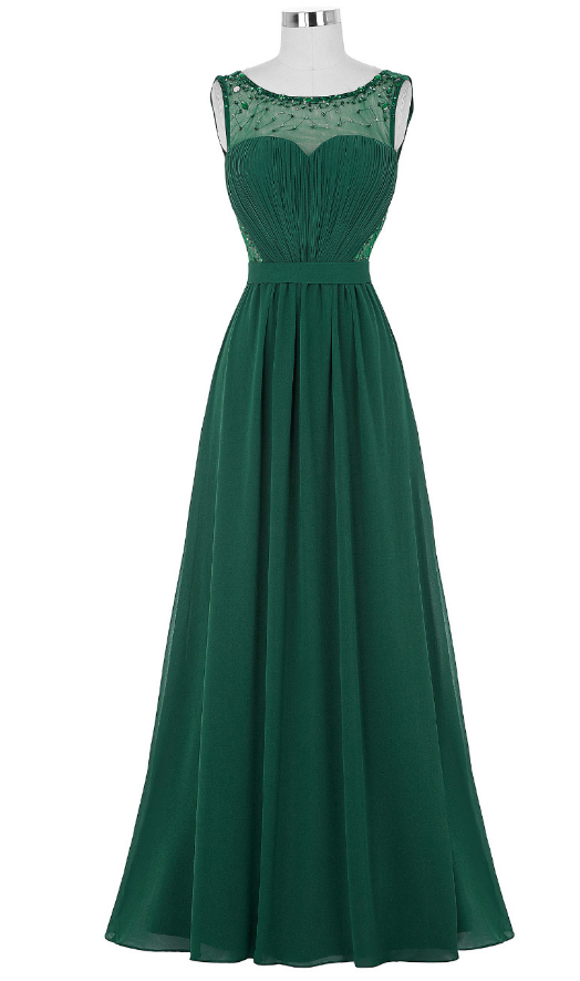 green night dress