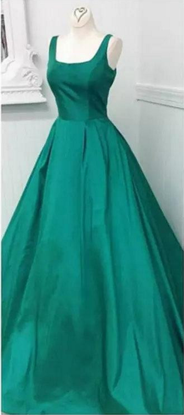 strapless open back dress ZAPAKA SA Women Square Neck A Line Light Yellow Tiered Prom Dress with  Ruffles Ruched Long Evening Dress main image 1