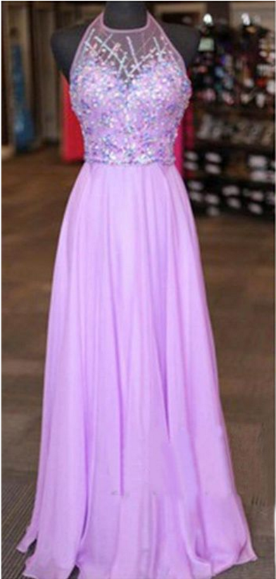 Pale Purple Ball Gown With Ball Gown.