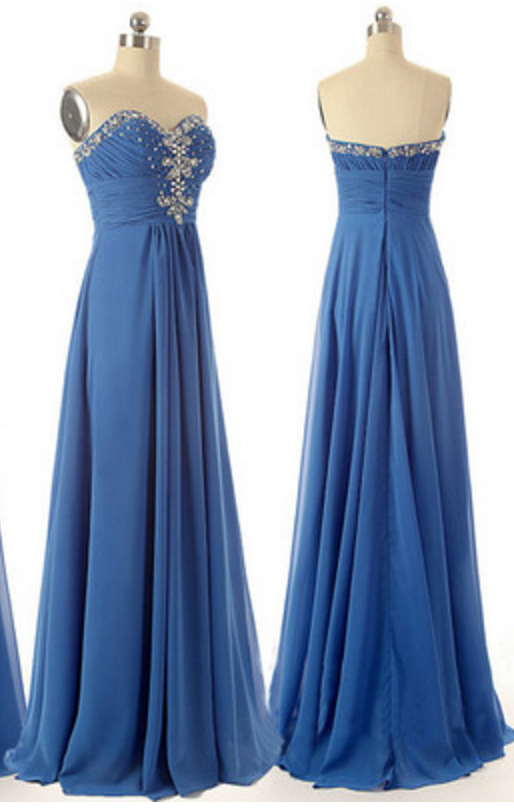 Prom Gown,royal Blue Prom Dresses,evening Gowns,formal Dresses,royal