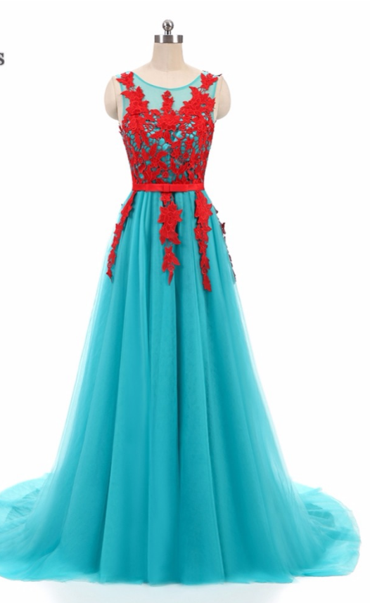 Beautiful Skirt A-ligne Burning The Appliques Evening Gown In The Evening Dress And The Evening Gown In The Gown