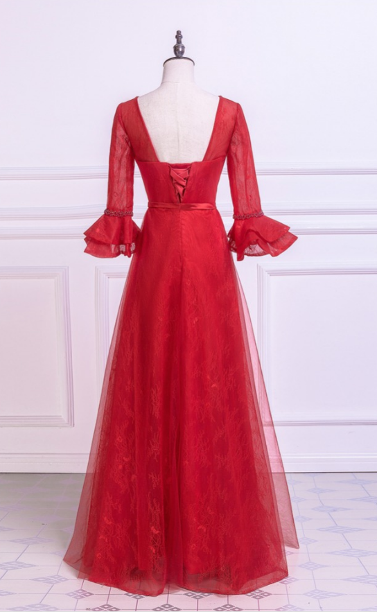 The Long Evening Dress The Cuff Is Not Expensive Formal Photos Real Party Dress on Luulla