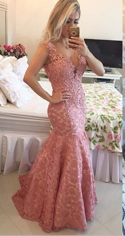 On Sale no return no refundSexy Elegant Mermaid Evening Dresses  LA6227